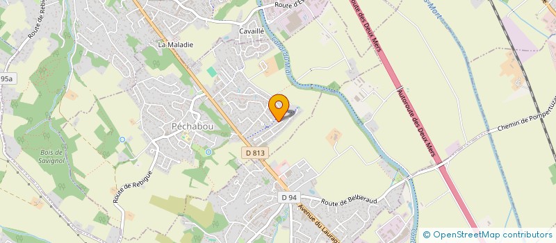 localisation de l'entreprise IOTMAKER  PECHABOU