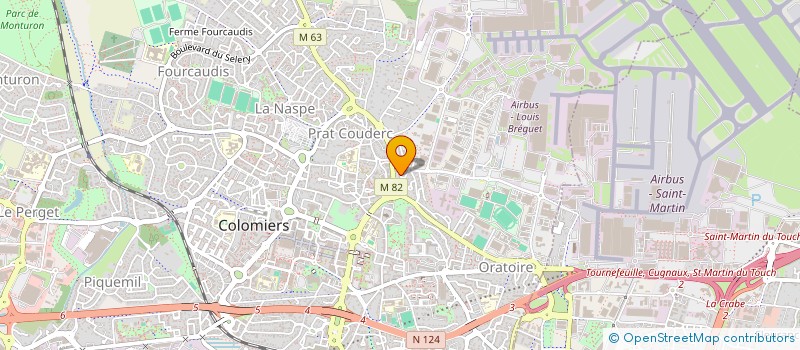 localisation de l'entreprise IOTOMATECH à COLOMIERS