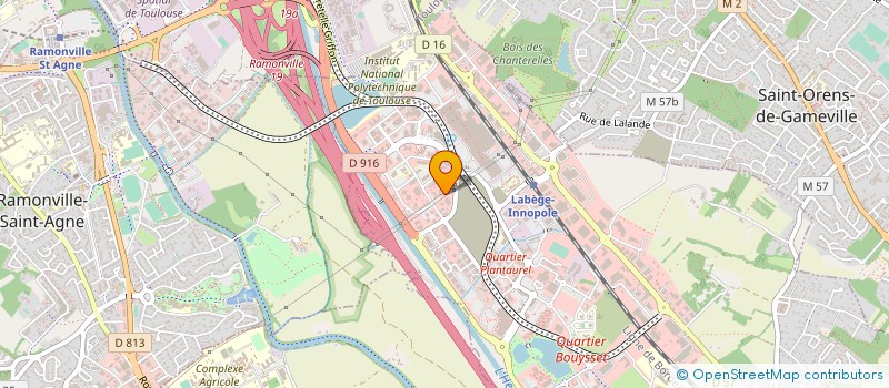 localisation de l'entreprise IOTOPICS à TOULOUSE