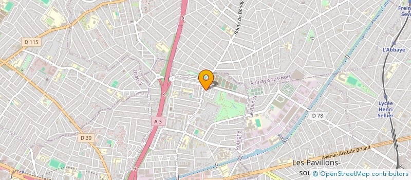 localisation de l'entreprise IOTOUCH  BONDY