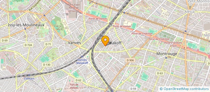 localisation de l'entreprise IOUNACAERA RECORDING  MALAKOFF