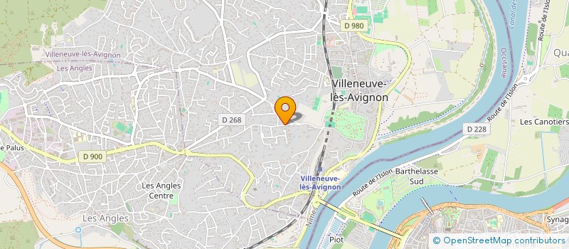 localisation de l'entreprise IOWA  VILLENEUVE-LES-AVIGNON