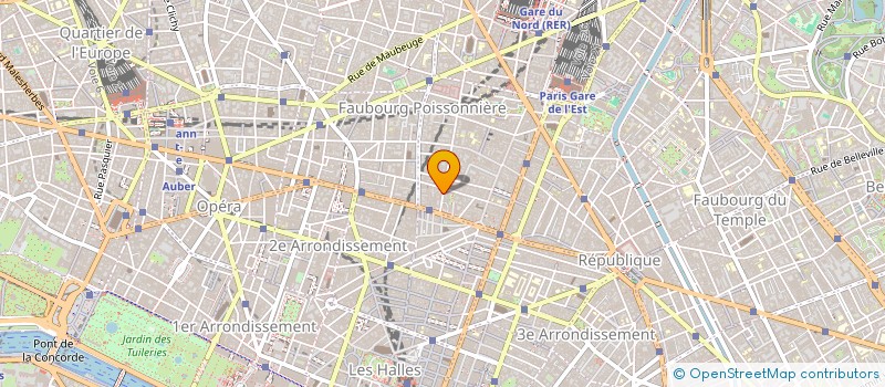 localisation de l'entreprise IP 3  PARIS