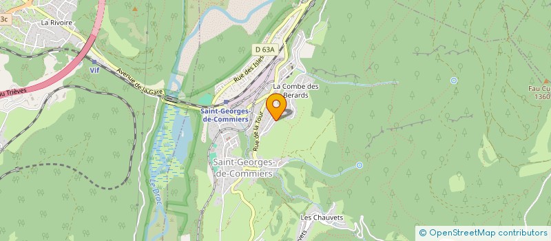 localisation de l'entreprise IP 3  SAINT-GEORGES-DE-COMMIERS