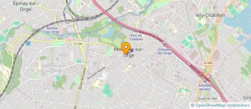 localisation de l'entreprise IP AUTO  LIMOURS