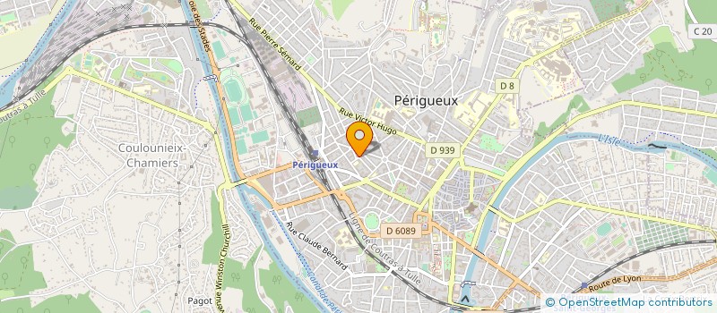 localisation de l'entreprise IP CONTACT à PERIGUEUX