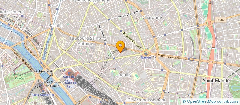 localisation de l'entreprise IP-FORMATION  PARIS