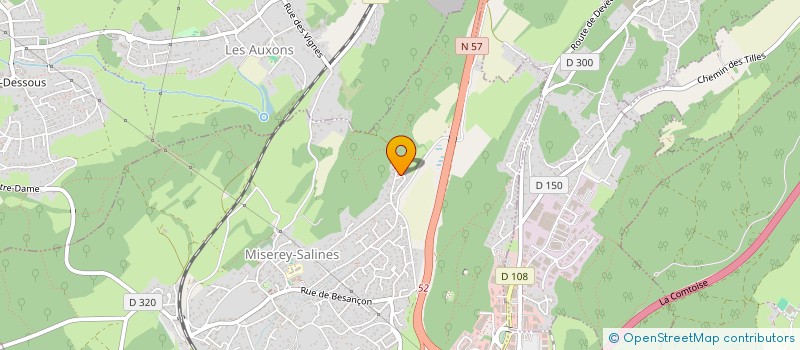 localisation de l'entreprise IP HOLDING  AVANNE-AVENEY