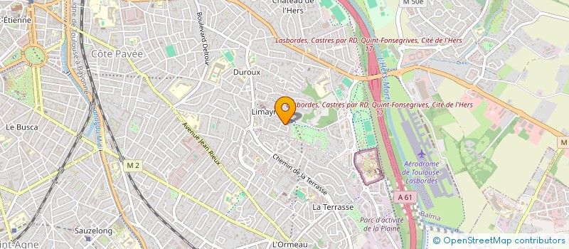 localisation de l'entreprise IP LOGOS  TOULOUSE