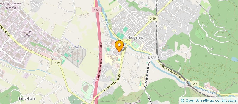 localisation de l'entreprise IP-MAKER à AIX-EN-PROVENCE