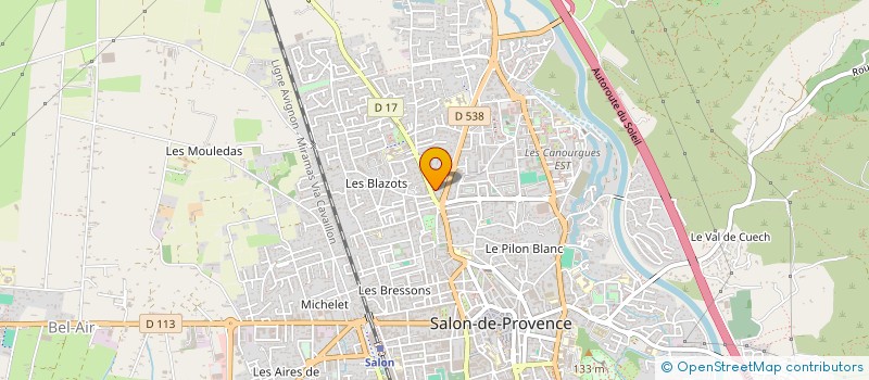 localisation de l'entreprise IP PATRIMOINE  SAINT-RAPHAEL