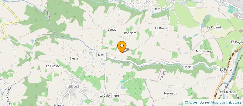 localisation de l'entreprise IP. PHARMA  TASSIN-LA-DEMI-LUNE