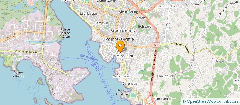 localisation de l'entreprise IP PHONE SERVICES à POINTE-A-PITRE