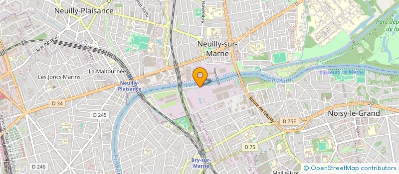 localisation de l'entreprise IP RESEARCH CONSULTING  NOISY LE GRAND