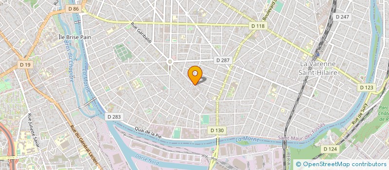 localisation de l'entreprise IP - SERVE à ST MAUR DES FOSSES