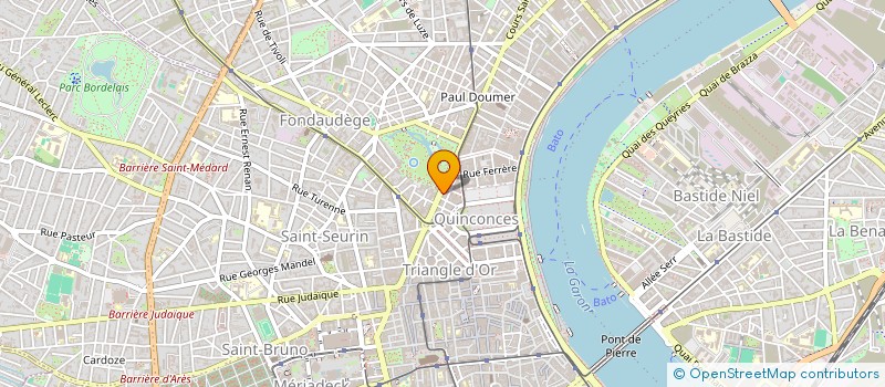 localisation de l'entreprise IP SPHERE CORPORATE  BORDEAUX