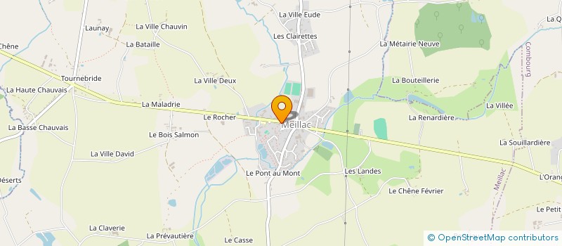 localisation de l'entreprise IP STREAM  MEILLAC