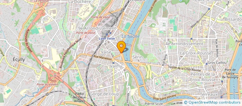 localisation de l'entreprise IP TECH  LYON