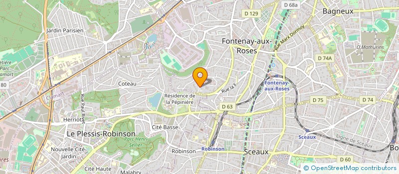 localisation de l'entreprise IP TRADUCTIONS à FONTENAY-AUX-ROSES