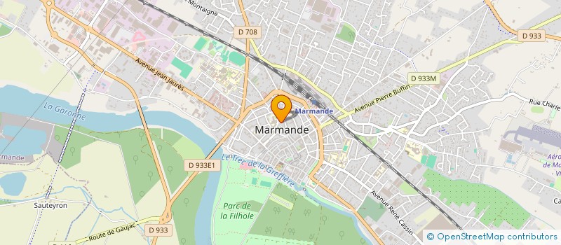 localisation de l'entreprise IP2J  MARMANDE