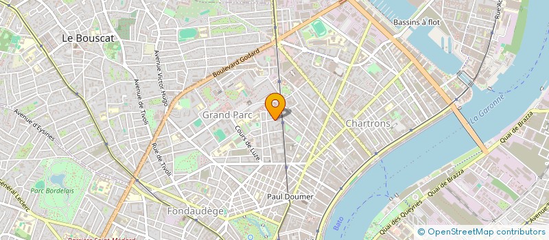 localisation de l'entreprise IPA  BORDEAUX