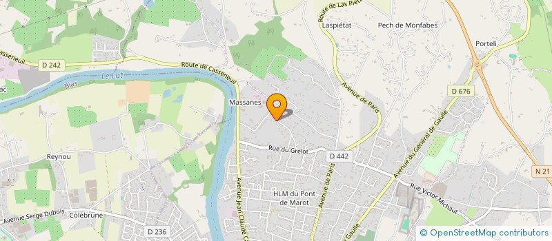 localisation de l'entreprise IPAB  VILLENEUVE-SUR-LOT