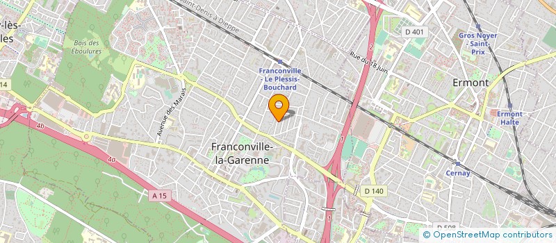 localisation de l'entreprise IPAB  FRANCONVILLE