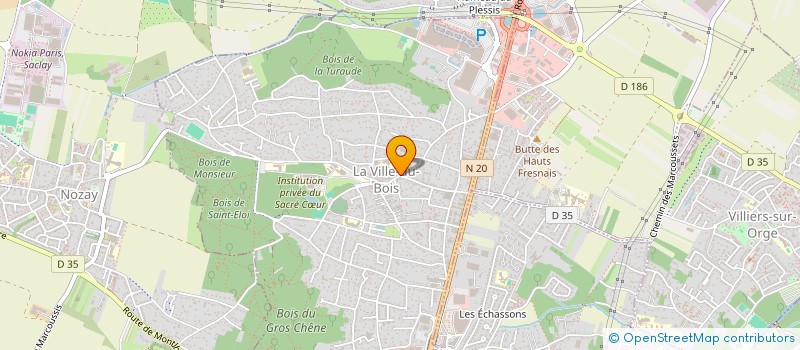 localisation de l'entreprise IPAC FRANCE à LA VILLE-DU-BOIS