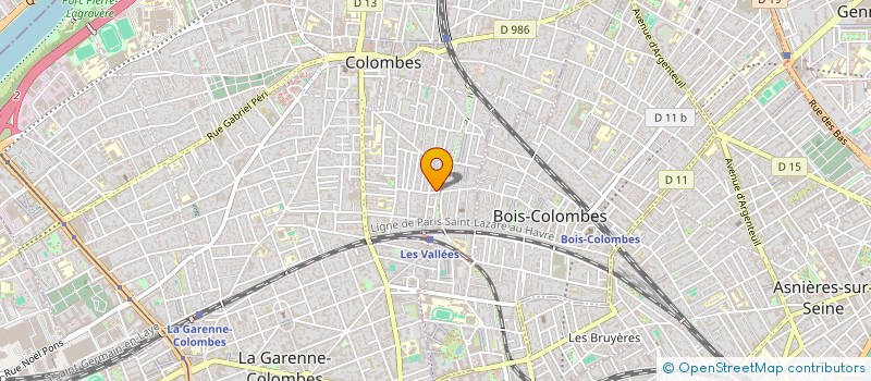 localisation de l'entreprise IPAC S A R L à COLOMBES