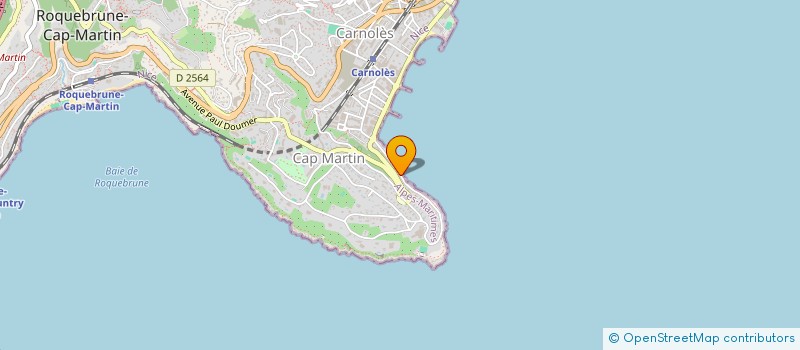 localisation de l'entreprise IPACABANON  ROQUEBRUNE-CAP-MARTIN