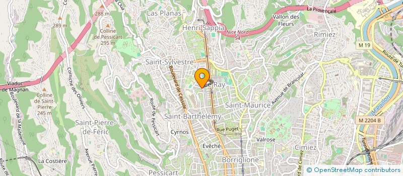 localisation de l'entreprise IPAG CLUB AUTO à NICE