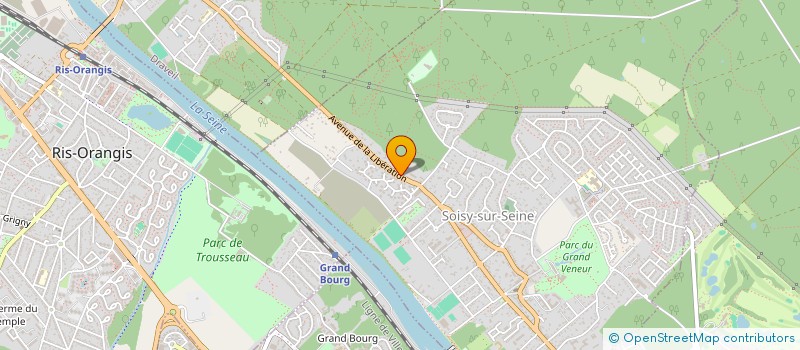 localisation de l'entreprise IPAG GAMING PARIS à SOISY-SUR-SEINE