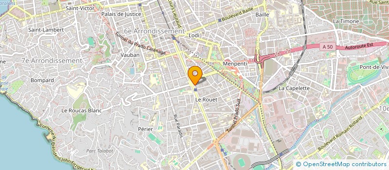 localisation de l'entreprise IPANEMA à MARSEILLE