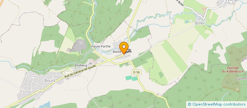 localisation de l'entreprise IPANEMA  BOUST