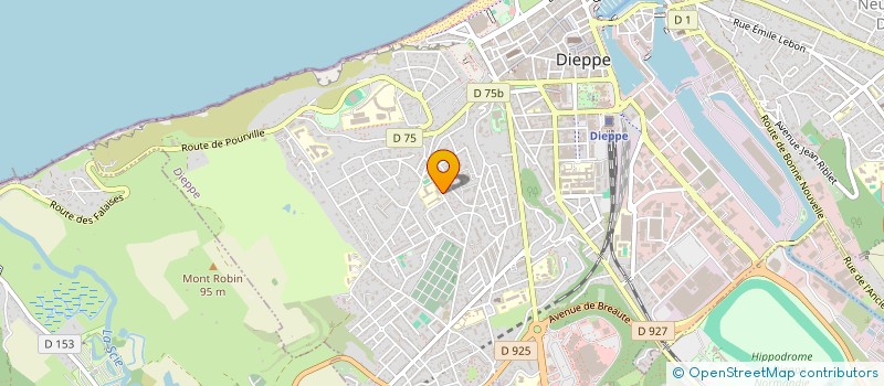 localisation de l'entreprise IPANEMA à DIEPPE