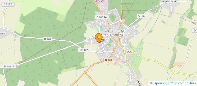 localisation de l'entreprise IPAPERS à CHATEAUNEUF-EN-THYMERAIS