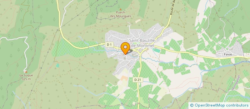 localisation de l'entreprise IPARK  SAINT-BAUZILLE-DE-MONTMEL