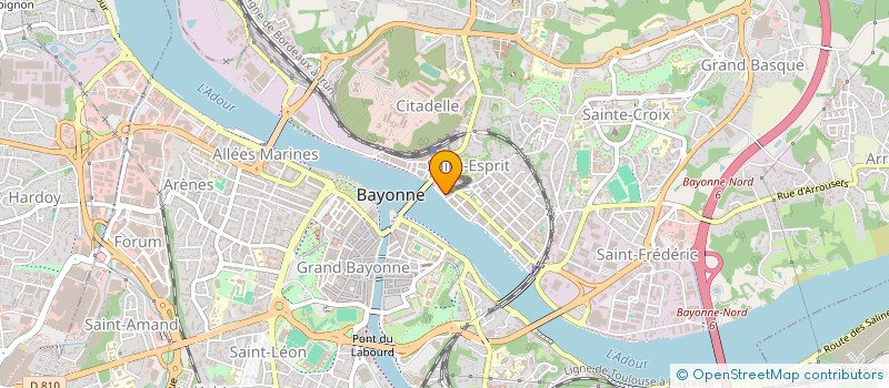 localisation de l'entreprise IPARRALDE à BAYONNE