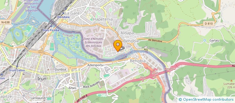 localisation de l'entreprise IPARRALDEKO PROD à HENDAYE