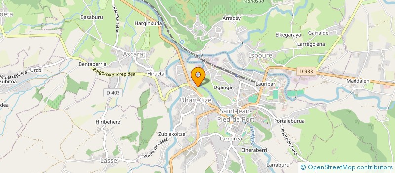 localisation de l'entreprise IPARRORRATZ à UHART-CIZE