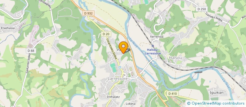 localisation de l'entreprise IPARTEL  LARRESSORE