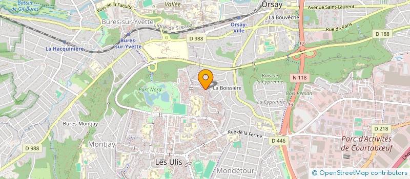 localisation de l'entreprise IPATAVA à LES ULIS