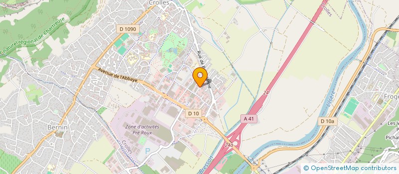 localisation de l'entreprise IPC à CROLLES