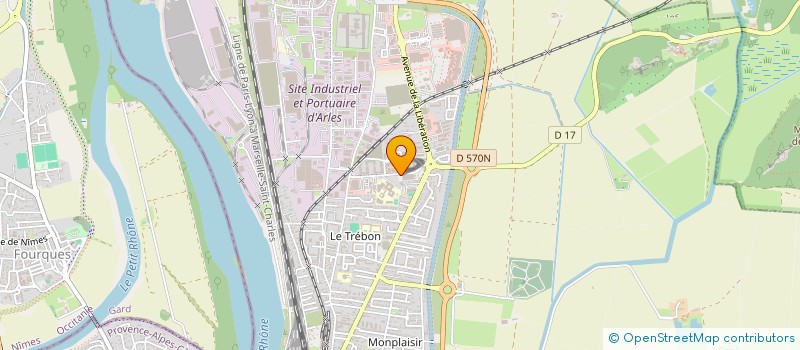 localisation de l'entreprise IPC à ARLES