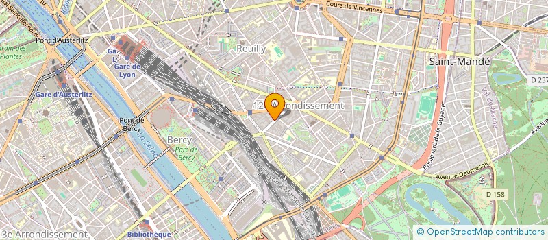localisation de l'entreprise IPC ENVIRONNEMENT à PARIS