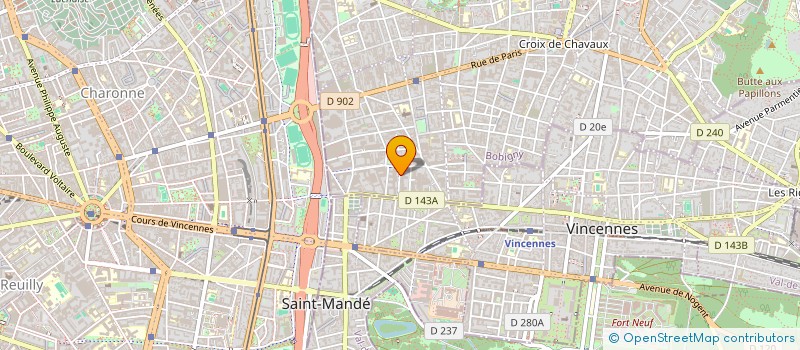 localisation de l'entreprise IPC FRANCE SA  MONTREUIL