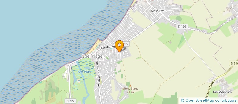 localisation de l'entreprise IPC IMMOBILIER 2  CRIEL-SUR-MER