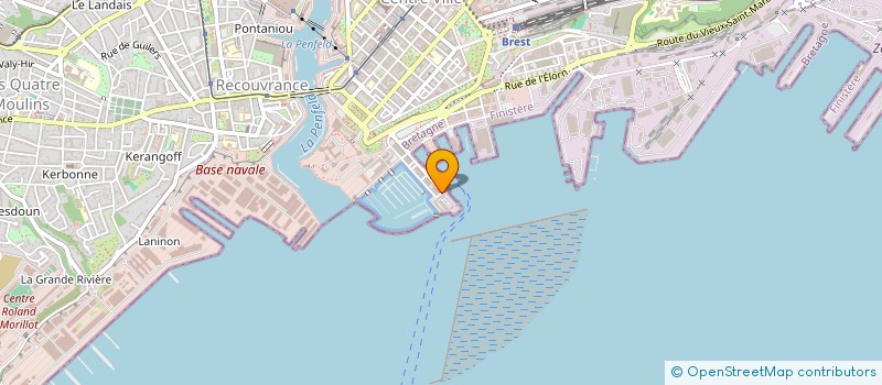 localisation de l'entreprise IPC LOGISTIC  BREST