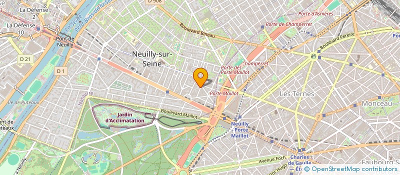 localisation de l'entreprise IPCA IMMOBI PAT CONSEIL à NEUILLY-SUR-SEINE