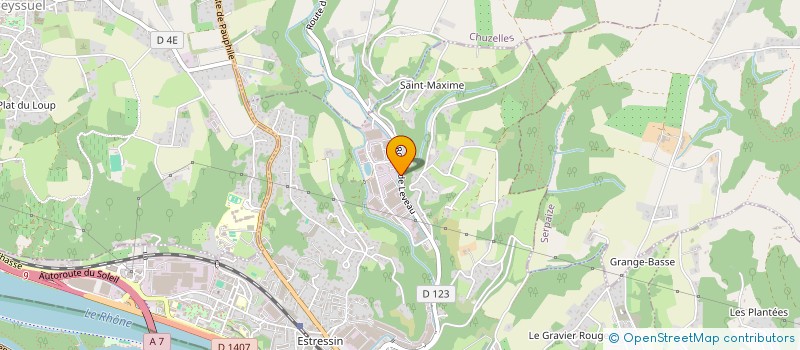 localisation de l'entreprise IPCE à VIENNE